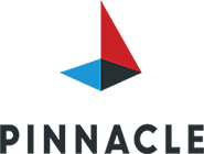 Linked logo reading 'Pinnacle' with styled trianglular branding mark.